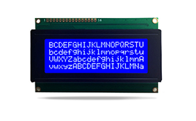 JXD2004A字符液晶 蘭屏白光 JXD2004A字符液晶 蘭屏白光