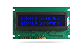 JXD1602C字符液晶 FSTN 負顯蘭字 JXD1602C字符液晶 FSTN 負顯蘭字