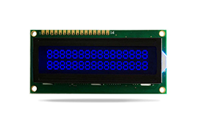 JXD1602A字符液晶 FSTN黑膜蘭光蘭字 JXD1602A字符液晶 FSTN黑膜蘭光蘭字