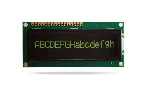 JXD1601A字符液晶 FSTN負顯 綠字 JXD1601A字符液晶 FSTN負顯 綠字