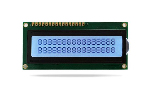 JXD1602A字符液晶 FSTN 白光黑字 JXD1602A字符液晶 FSTN 白光黑字